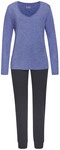 VIVANCE DREAMS Damen Pyjama lila-meliert Gr.44/46