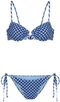 LSCN BY LASCANA B&uuml;gel-Bikini Damen graphic blue Gr.38 Cup C