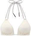 S.OLIVER Triangel-Bikini-Top Damen creme Gr.42 Cup A/B