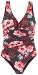 LASCANA Badeanzug Damen oliv-orange Gr.42 Cup G