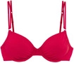 S.OLIVER B&uuml;gel-Bikini-Top Damen rot Gr.42 Cup D
