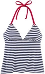 S.OLIVER Tankini-Top Damen marine-wei&szlig; Gr.42 Cup A/B