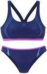 LASCANA ACTIVE Bustier-Bikini Damen marine Gr.38