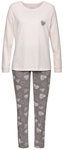 VIVANCE DREAMS Damen Pyjama rosa-grau Gr.44/46