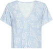 LASCANA Damen Pyjamaoberteil graublau Gr.38