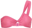 LSCN BY LASCANA Bandeau-Bikini-Top Damen pink glitter Gr.42