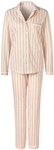 S.OLIVER Damen Pyjama hellrosa-gestreift Gr.32/34