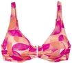 LASCANA B&uuml;gel-Bikini-Top Damen beere-pfirsich Gr.38 Cup E
