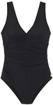 LASCANA Badeanzug Damen schwarz Gr.48 Cup C