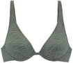 LASCANA B&uuml;gel-Bikini-Top Damen oliv Gr.42 Cup F