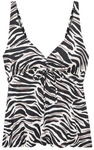 LASCANA B&uuml;gel-Tankini-Top Damen creme-schwarz Gr.42 Cup B