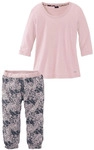 BUFFALO Damen Capri-Pyjama rosa Gr.40/42