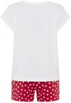 VIVANCE DREAMS BY LASCANA Damen Shorty ecru-rot Gr.44/46