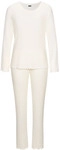 VIVANCE DREAMS BY LASCANA Damen Pyjama ecru Gr.32/34