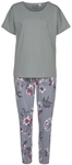 VIVANCE DREAMS BY LASCANA Damen Pyjama mint-grau Gr.32/34