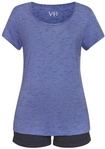 VIVANCE DREAMS BY LASCANA Damen Shorty lila-meliert Gr.36/38