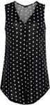 LASCANA Strandtop Damen schwarz-wei&szlig;-gepunktet Gr.32/34