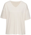 LASCANA Damen Pyjamaoberteil beige Gr.36/38
