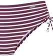VENICE BEACH Badehose Damen bordeaux-wei&szlig; Gr.38