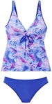 VIVANCE B&uuml;gel-Tankini Damen blau-bedruckt Gr.42