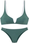ELBSAND Triangel-Bikini Damen petrol Gr.44