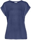 LASCANA Kurzarmshirt Damen blau Gr.52/54