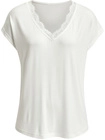 LASCANA V-Shirt Damen creme Gr.48/50