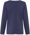 S.OLIVER Damen Pyjamaoberteil dunkelblau Gr.44/46