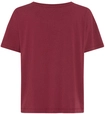 S.OLIVER Damen T-Shirt bordeaux Gr.48/50