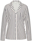 S.OLIVER Damen Pyjamaoberteil braun-gestreift Gr.48/50