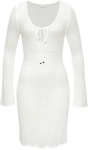 LASCANA Strickkleid Damen creme Gr.36