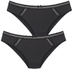 VIVANCE Bikinislip Damen 2x schwarz Gr.44/46