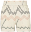 LASCANA Pyjamashorts Damen beige-allover Gr.32/34