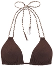 S.OLIVER Triangel-Bikini-Top Damen kaffee Gr.38