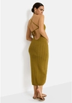 LSCN BY LASCANA Strickkleid Damen green moss Gr.42