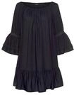 LASCANA Longbluse Damen schwarz Gr.44/46