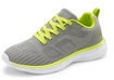 LASCANA Sneaker Damen grau/lime Gr.39