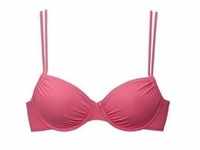 BUFFALO Bügel-Bikini-Top Damen rosa Gr.36 Cup C