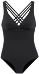 LASCANA Badeanzug Damen schwarz Gr.40 Cup C