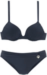 S.OLIVER Push-Up-Bikini Damen dunkelblau Gr.34 Cup A