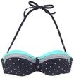 LASCANA Bandeau-Bikini-Top Damen marine-t&uuml;rkis Gr.42
