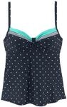 LASCANA B&uuml;gel-Tankini-Top Damen marine-t&uuml;rkis Gr.38 Cup E