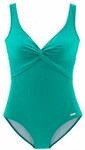 LASCANA Badeanzug Damen petrol Gr.42 Cup D