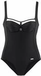LASCANA Badeanzug Damen schwarz Gr.42