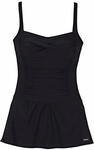 LASCANA Damen Badekleid schwarz Gr.44 Cup C