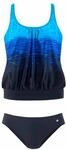 LASCANA Tankini Damen blau-bedruckt Gr.42