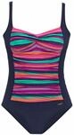 LASCANA Badeanzug Damen bunt-gestreift Gr.38 Cup B