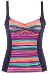 LASCANA B&uuml;gel-Tankini-Top Damen bunt-gestreift Gr.42 Cup C