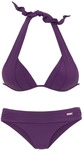 LASCANA Triangel-Bikini Damen lila Gr.36