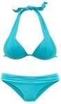 LASCANA Triangel-Bikini Damen t&uuml;rkis Gr.34 Cup B